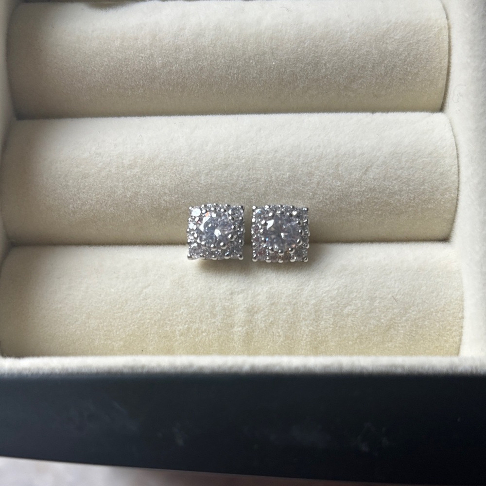 Silver Stud Earrings